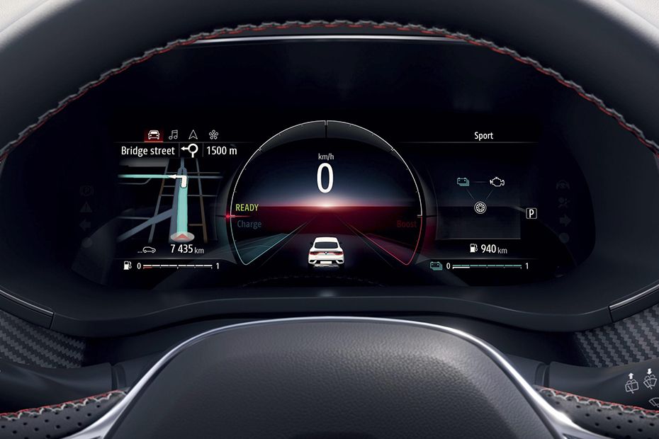 Renault Arkana Fastback 2022 interior speedometer