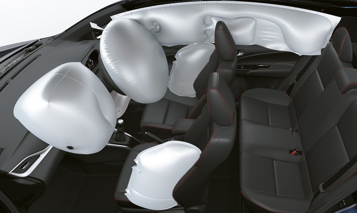 Toyota Vios 2022 interior Airbags