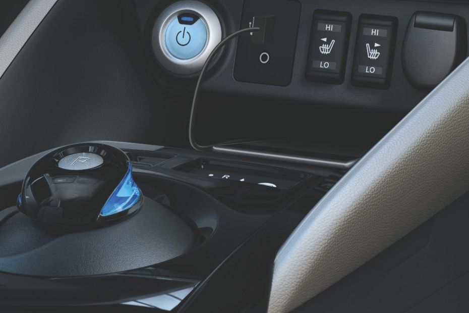 Nissan Leaf Electric interior gear