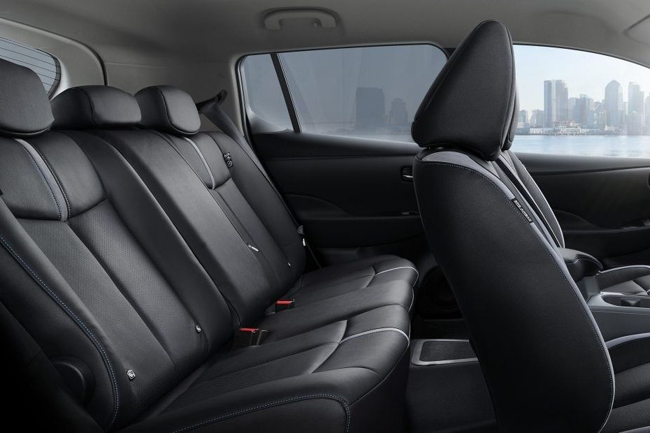 Nissan Leaf Electric interior rear seats