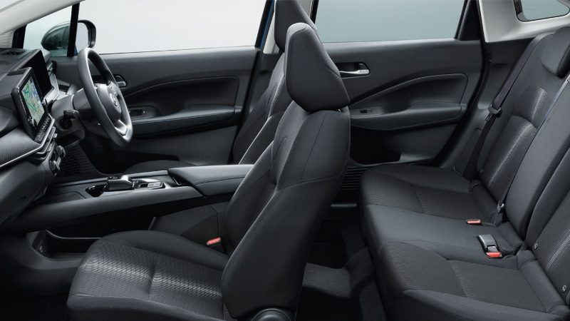 Nissan Note e-Power interior seats