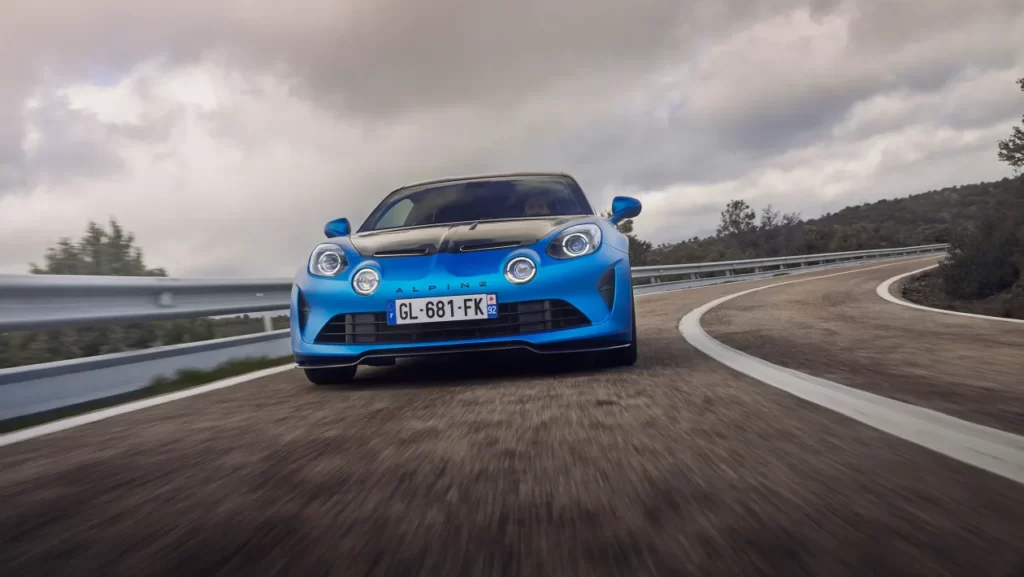 Alpine A110 Grill View