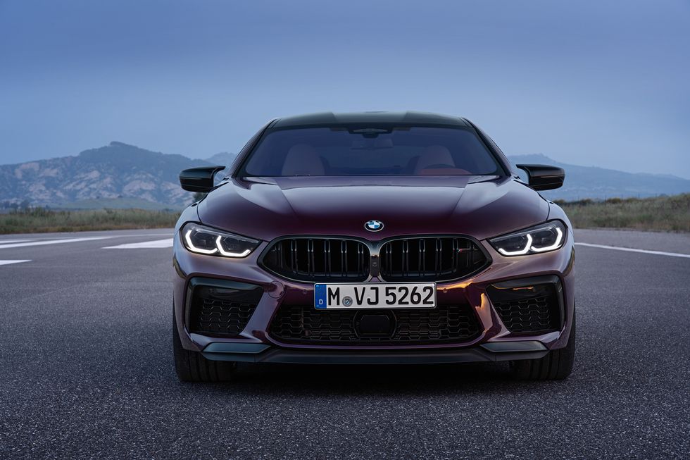 BMW M8 Gran Coupe Grill View