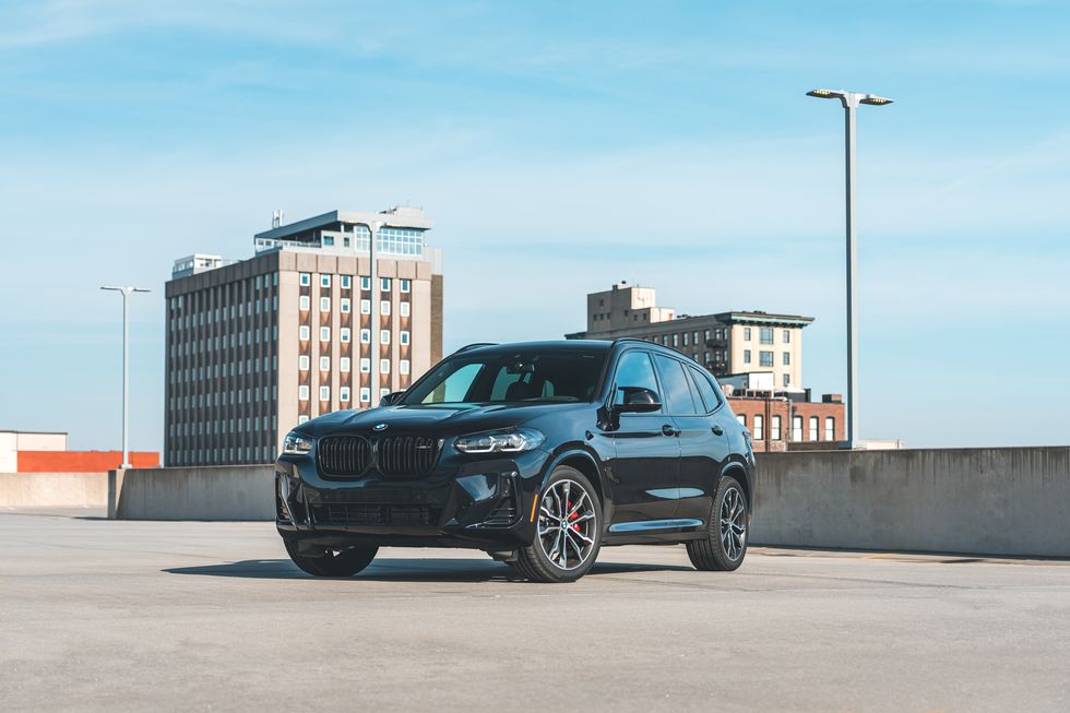 BMW X3 M40i Front Angle View