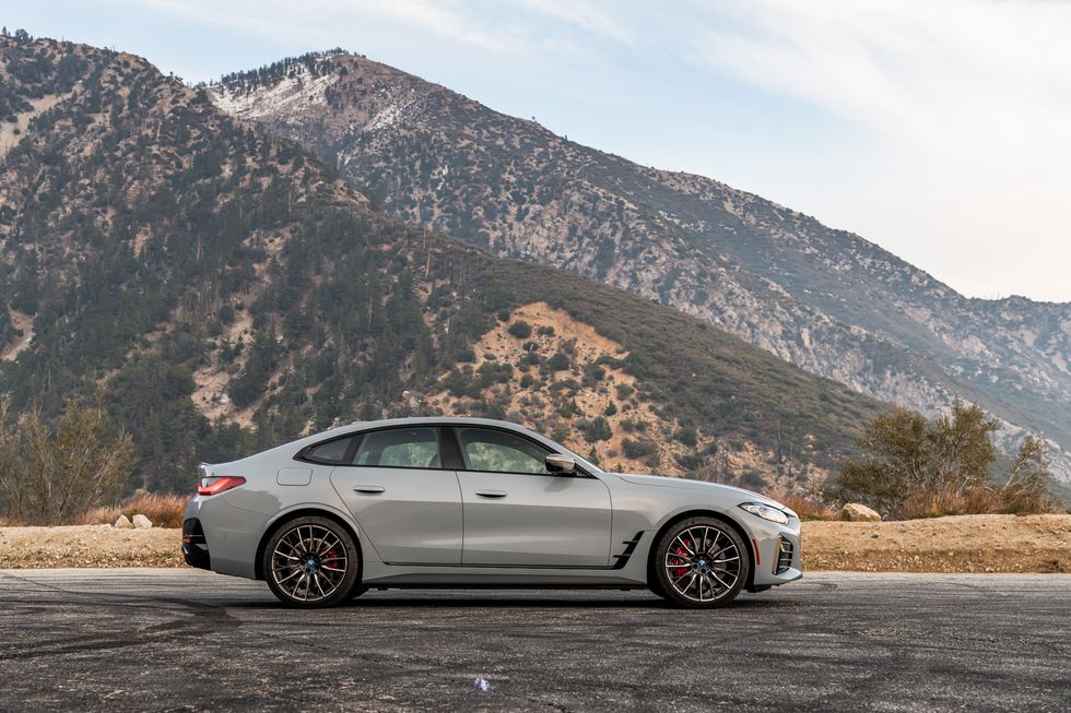 BMW i4 Side View