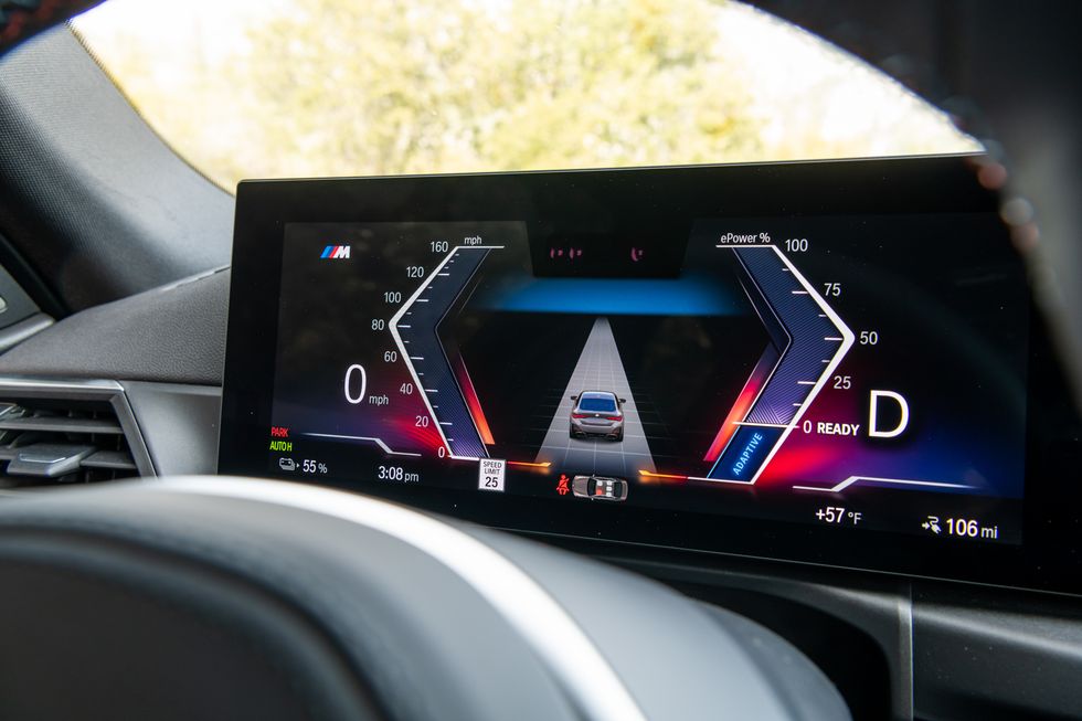 BMW i4 Touch Screen